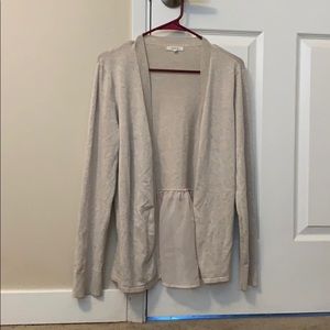Maurices tan cardigan